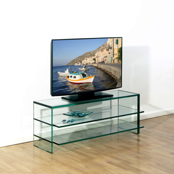 TVMöbel aus Glas beste Qualität von VETROSO